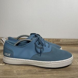 TRUE Linkswear ECO Knit Golf Shoe Sneakers Men's Size 11 Tropical Blue Green EUC